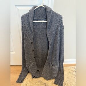 Bonobos Men’s Sweater Slim Fit Size Medium Button Closure Blue